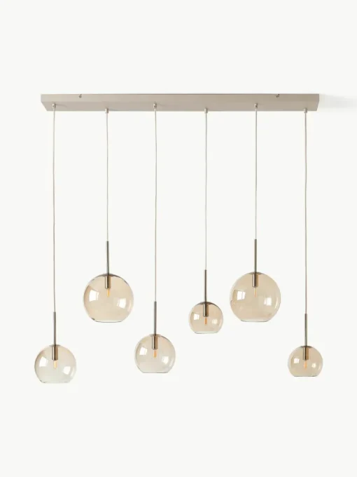 Grote hanglamp met glazen bollen Raquel