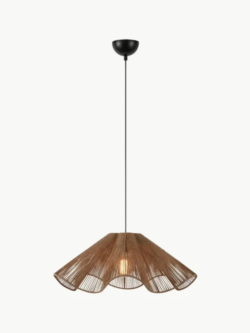 Grote hanglamp Nami van jute