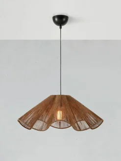 Grote hanglamp Nami van jute