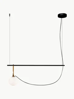 Grote hanglamp nh, mondgeblazen