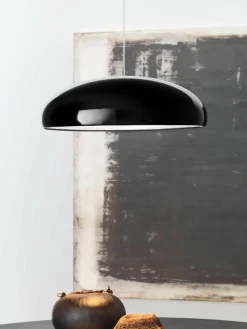 Grote hanglamp Pangen, handgemaakt