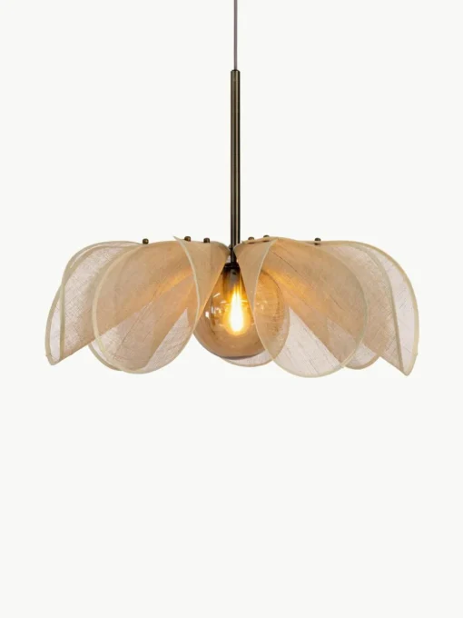 Grote hanglamp Styrka van bananenvezels, in verschillende formaten