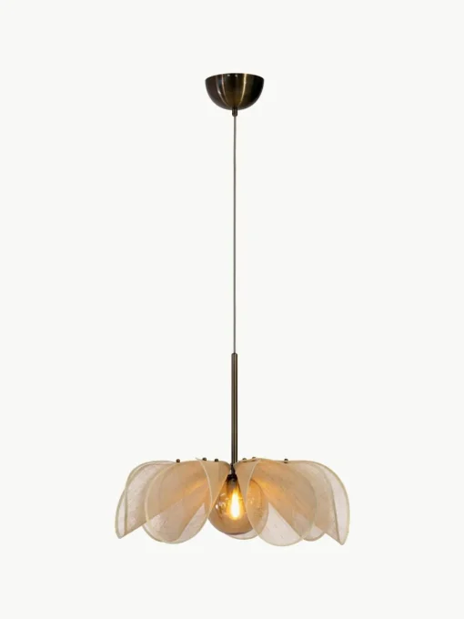Grote hanglamp Styrka van bananenvezels, in verschillende formaten