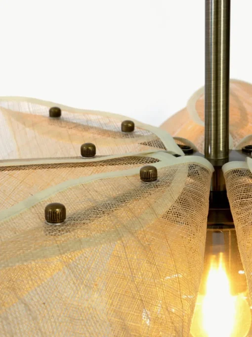 Grote hanglamp Styrka van bananenvezels, in verschillende formaten