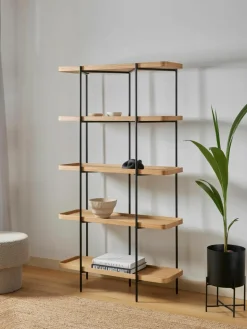Grote houten wandrek Renee