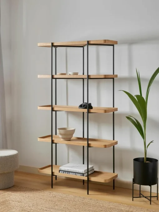 Grote houten wandrek Renee
