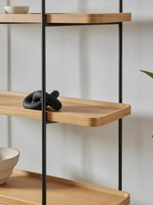 Grote houten wandrek Renee