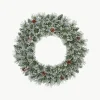 Grote kerstkrans Vandas, Ø 60 cm
