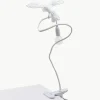 Grote klem tafellamp Sparrow, verstelbaar