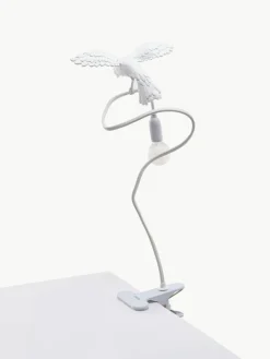 Grote klem tafellamp Sparrow, verstelbaar