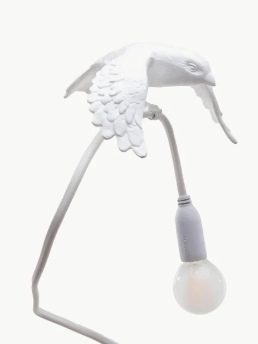 Grote klem tafellamp Sparrow, verstelbaar