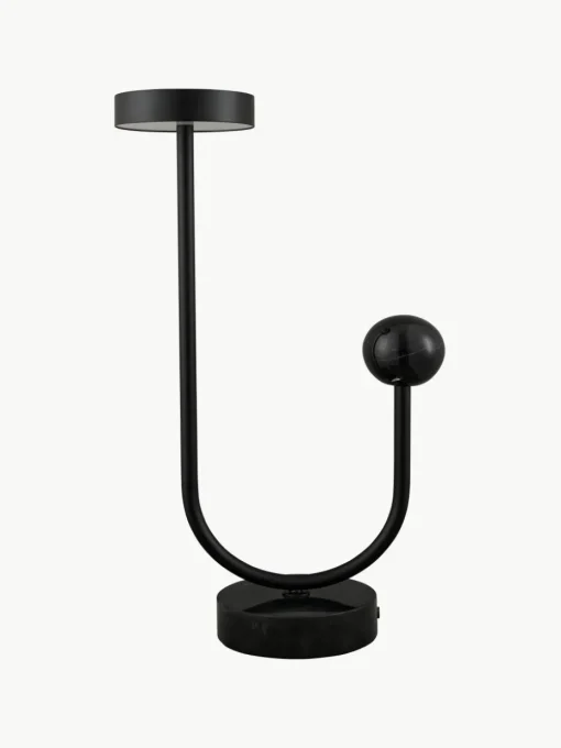 Grote LED tafellamp Grasil van marmer