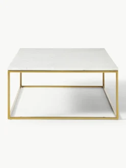 Grote marmeren salontafel Alys