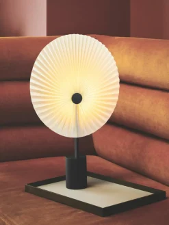 Grote mobiele LED tafellamp Liris, dimbaar