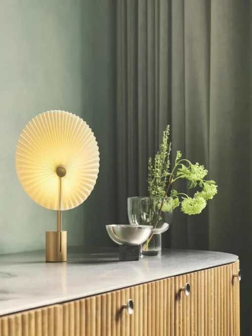 Grote mobiele LED tafellamp Liris, dimbaar
