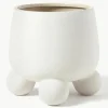 Grote plantenpot Olea, H 32 cm