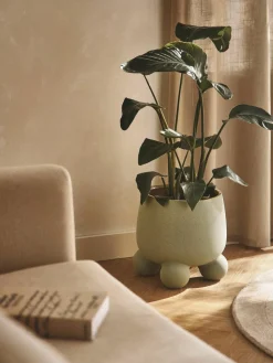 Grote plantenpot Olea, H 32 cm
