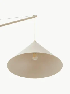 Grote Reyna leeslamp met travertin voet
