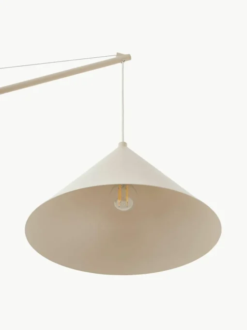 Grote Reyna leeslamp met travertin voet