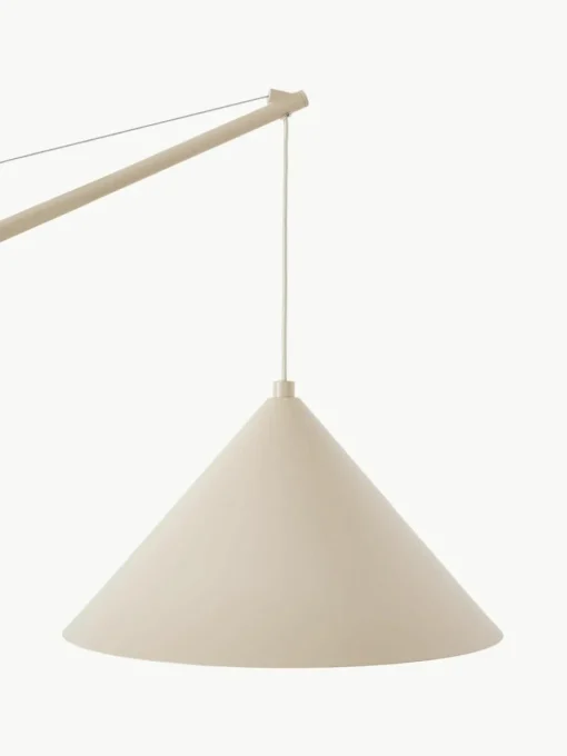 Grote Reyna leeslamp met travertin voet