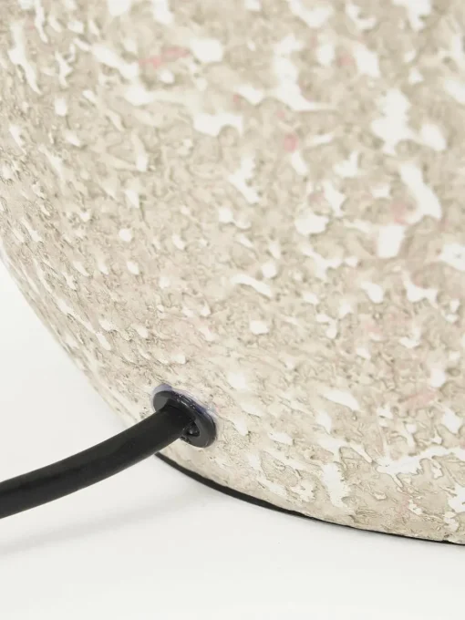 Grote tafellamp Bodhi met keramische voet