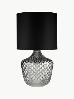 Grote tafellamp Brilliant Jewel van glas