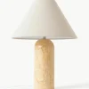 Grote tafellamp Gia met marmeren voet