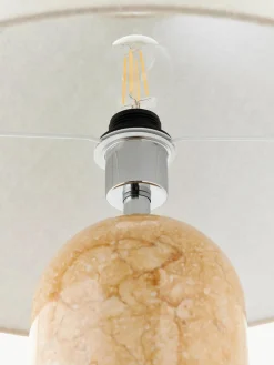 Grote tafellamp Gia met marmeren voet