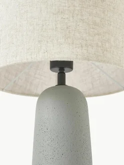 Grote tafellamp Kaya betonnen voet