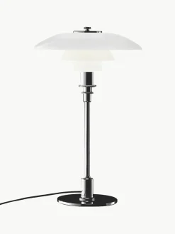 Grote tafellamp PH 3/2, mondgeblazen