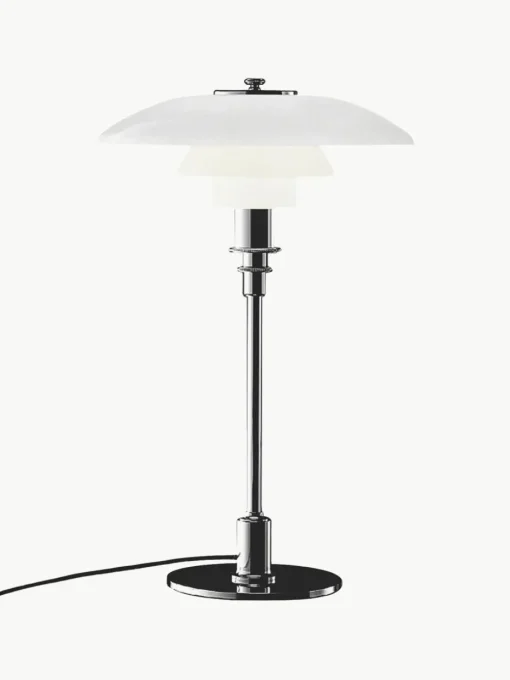 Grote tafellamp PH 3/2, mondgeblazen