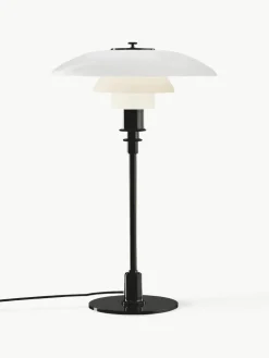 Grote tafellamp PH 3/2, mondgeblazen