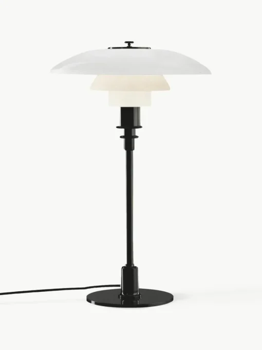 Grote tafellamp PH 3/2, mondgeblazen