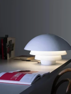 Grote tafellamp Visiere met diffuser
