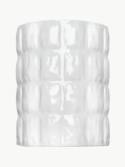 Grote vaas Matelasse, H 30 cm