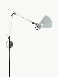 Grote verstelbare wandlamp Tolomeo Micro met stekker