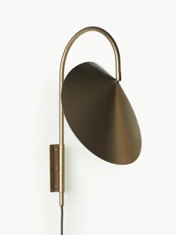 Grote wandlamp Arum met stekker, verstelbaar
