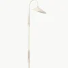 Grote wandlamp Arum met stekker, verstelbaar