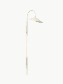 Grote wandlamp Arum met stekker, verstelbaar