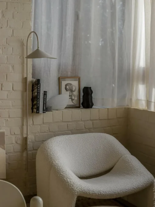 Grote wandlamp Arum met stekker, verstelbaar