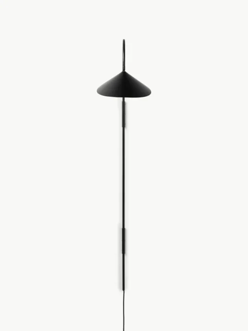 Grote wandlamp Arum met stekker, verstelbaar