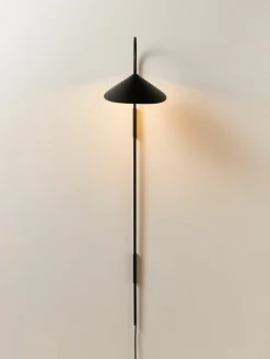 Grote wandlamp Arum met stekker, verstelbaar