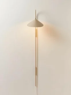 Grote wandlamp Arum met stekker, verstelbaar