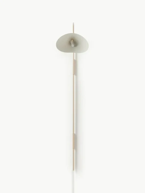 Grote wandlamp Arum met stekker, verstelbaar