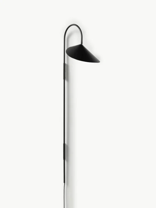 Grote wandlamp Arum met stekker, verstelbaar
