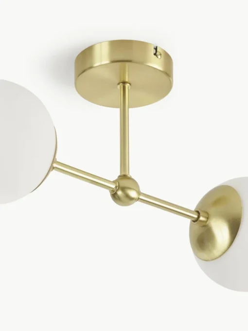 Grote wandlamp Beth van opaalglas