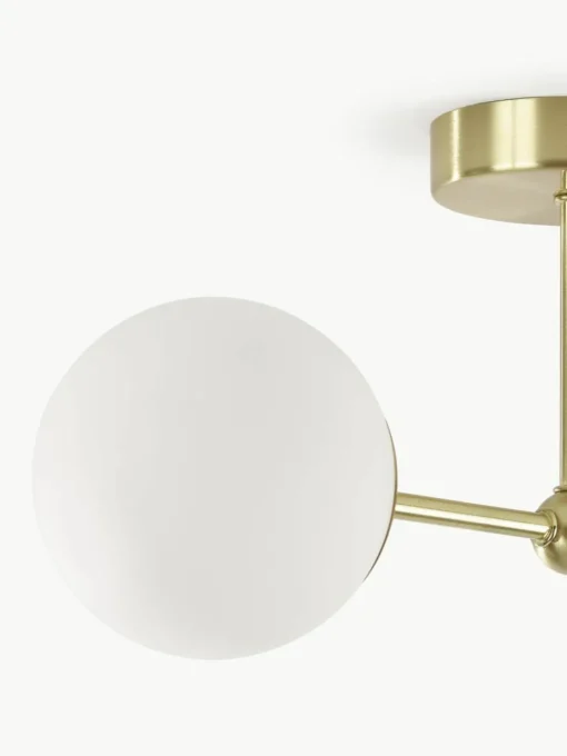 Grote wandlamp Beth van opaalglas