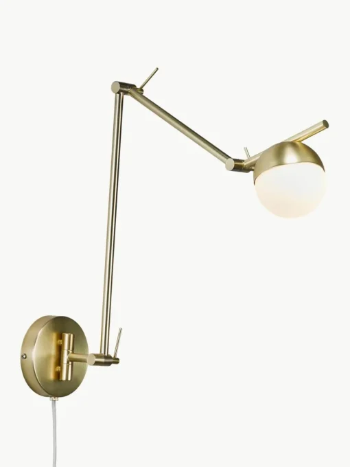 Grote wandlamp Cortina met stekker