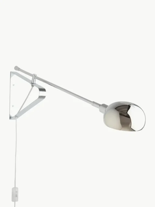 Grote wandlamp Lincon met stekker