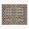 Handbedrukte katoenen placemats Azra, 4 stuks